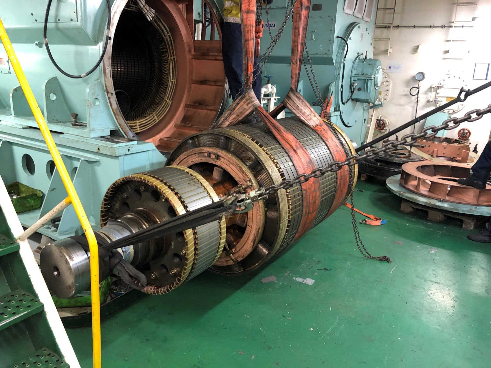 Maersk Investigation and recovery of generators